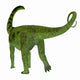 Puertasaurus Dinosaur White Wall Decal Design 1