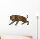 Angry Saber-toothed Tiger Wall Decal