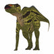 Shantungosaurus Dinosaur White Wall Decal Design 2