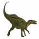 Shantungosaurus Dinosaur White Wall Decal Design 1