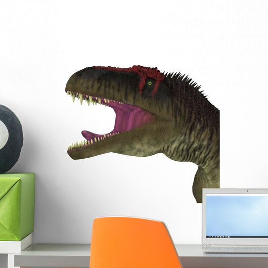 Tyrannotitan Dinosaur Head Wall Decal