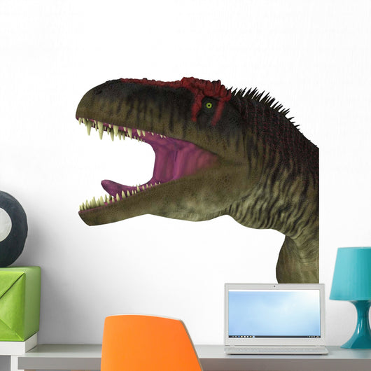 Tyrannotitan Dinosaur Head Wall Decal