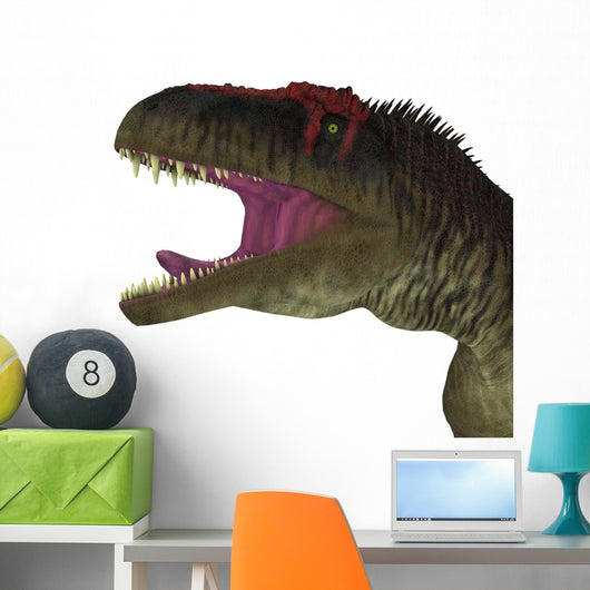 Tyrannotitan Dinosaur Head Wall Decal