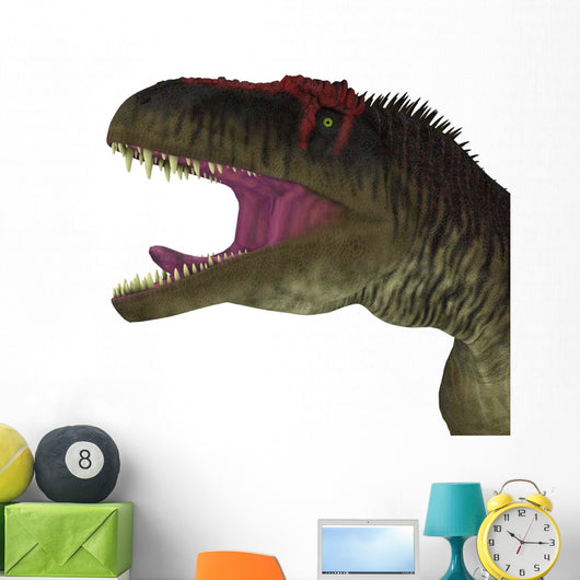 Tyrannotitan Dinosaur Head Wall Decal