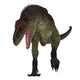 Tyrannotitan Dinosaur White Wall Decal Design 3