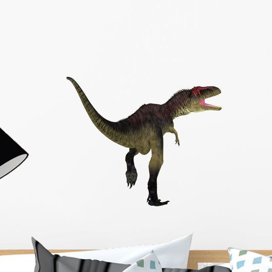 Tyrannotitan Dinosaur White Wall Decal Design 2