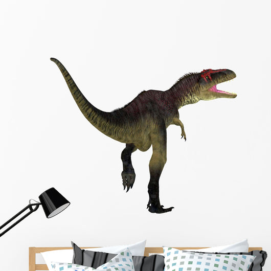 Tyrannotitan Dinosaur White Wall Decal Design 2