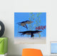 Two Liopleurodon Marine Reptiles Wall Decal
