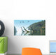 Two Adult Mamenchisaurus Dinosaurs Wall Decal