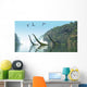 Two Adult Mamenchisaurus Dinosaurs Wall Decal