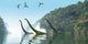 Two Adult Mamenchisaurus Dinosaurs Wall Decal