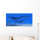 Plesiosaurus Dinosaurs Swim Together Wall Decal Design 2
