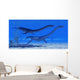 Plesiosaurus Dinosaurs Swim Together Wall Decal Design 2