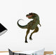 Albertosaurus Dinosaur White Wall Decal Design 2