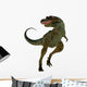 Albertosaurus Dinosaur White Wall Decal Design 2