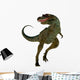 Albertosaurus Dinosaur White Wall Decal Design 2