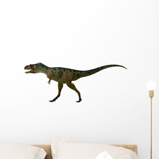 Albertosaurus Dinosaur Side Profile Wall Decal