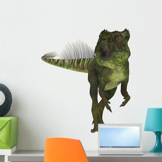 Archaeoceratops Dinosaur White Wall Decal