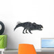 Protoceratops Dinosaur White Wall Decal