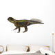 Psittacosaurus Dinosaur White Wall Decal