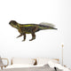 Psittacosaurus Dinosaur White Wall Decal
