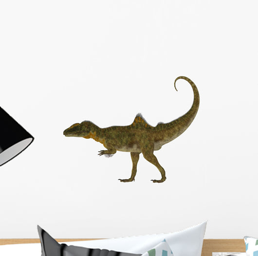 Side Profile Concavenator Dinosaur Wall Decal