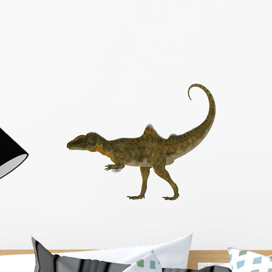 Side Profile Concavenator Dinosaur Wall Decal