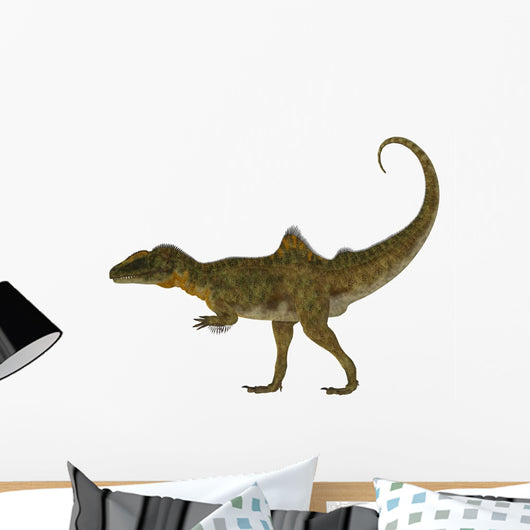 Side Profile Concavenator Dinosaur Wall Decal