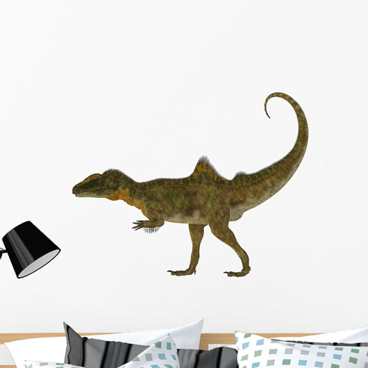 Side Profile Concavenator Dinosaur Wall Decal