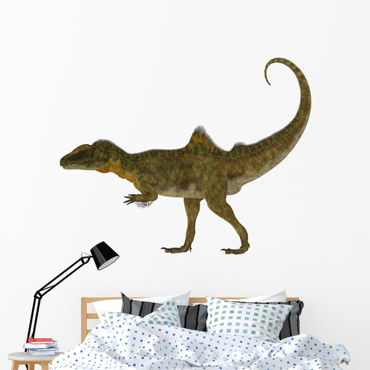 Side Profile Concavenator Dinosaur Wall Decal