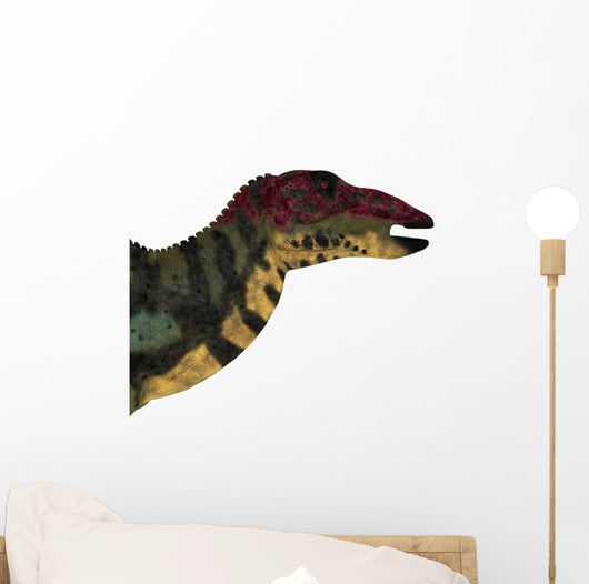 Shuangmiaosaurus Dinosaur Head Wall Decal