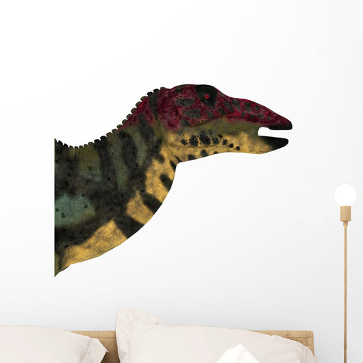 Shuangmiaosaurus Dinosaur Head Wall Decal