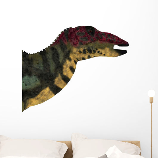 Shuangmiaosaurus Dinosaur Head Wall Decal