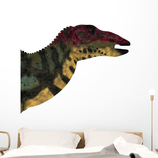 Shuangmiaosaurus Dinosaur Head Wall Decal