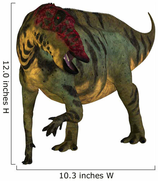 Front Shuangmiaosaurus Dinosaur Wall Decal