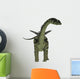 Front Agustinia Dinosaur Wall Decal