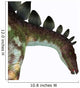 Stegosaurus Dinosaur Head Wall Decal