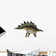 Side Profile Stegosaurus Dinosaur Wall Decal