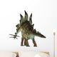 Stegosaurus Dinosaur White Wall Decal