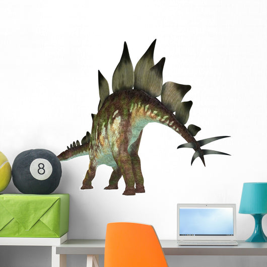 Tail Stegosaurus Dinosaur Wall Decal