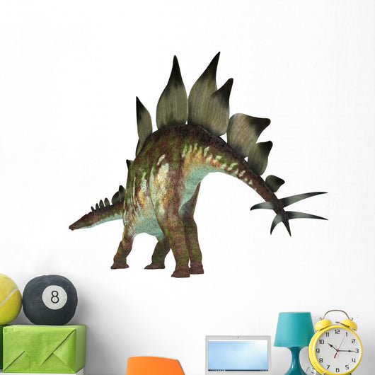Tail Stegosaurus Dinosaur Wall Decal