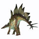 Tail Stegosaurus Dinosaur Wall Decal