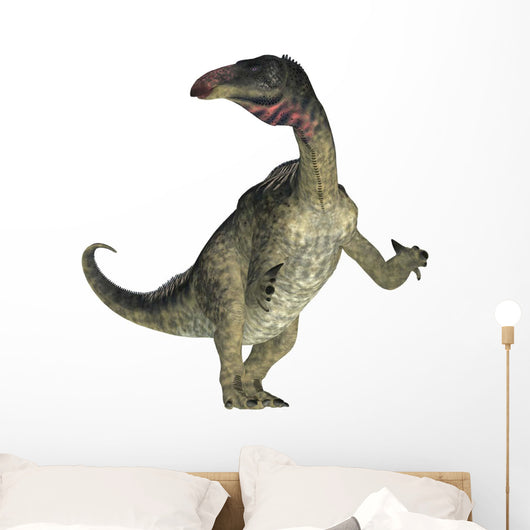 Lurdusaurus Dinosaur White Wall Decal
