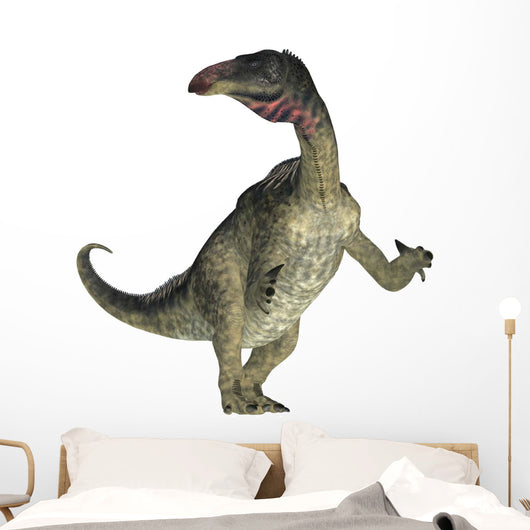 Lurdusaurus Dinosaur White Wall Decal
