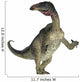 Lurdusaurus Dinosaur White Wall Decal