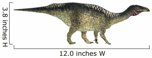 Lurdusaurus Dinosaur Side Profile Wall Decal