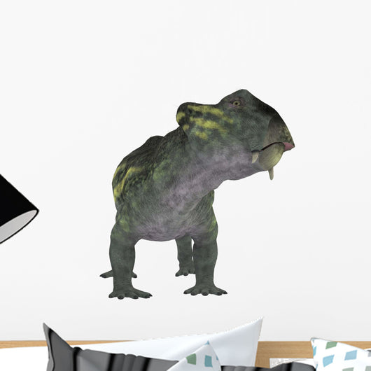 Lystrosaurus Dinosaur Front Wall Decal