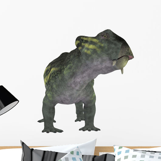 Lystrosaurus Dinosaur Front Wall Decal