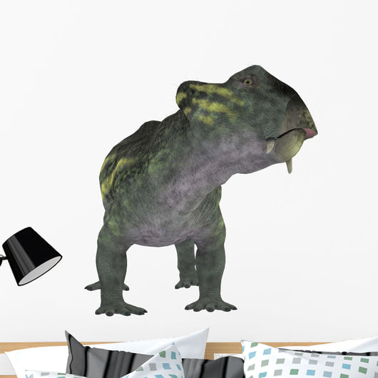 Lystrosaurus Dinosaur Front Wall Decal