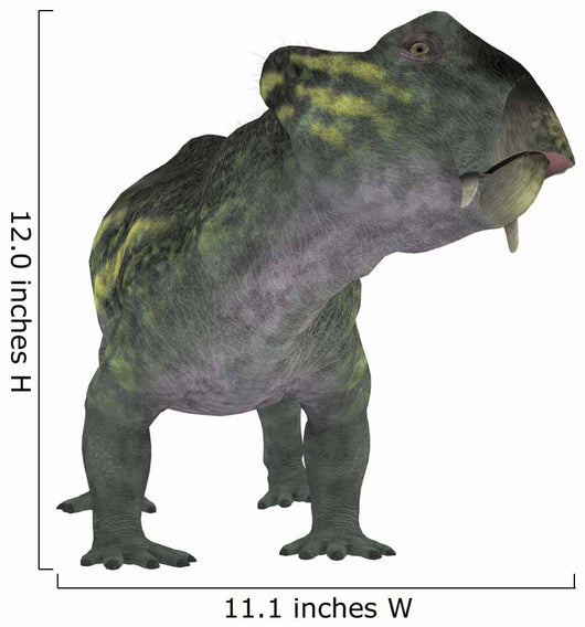 Lystrosaurus Dinosaur Front Wall Decal